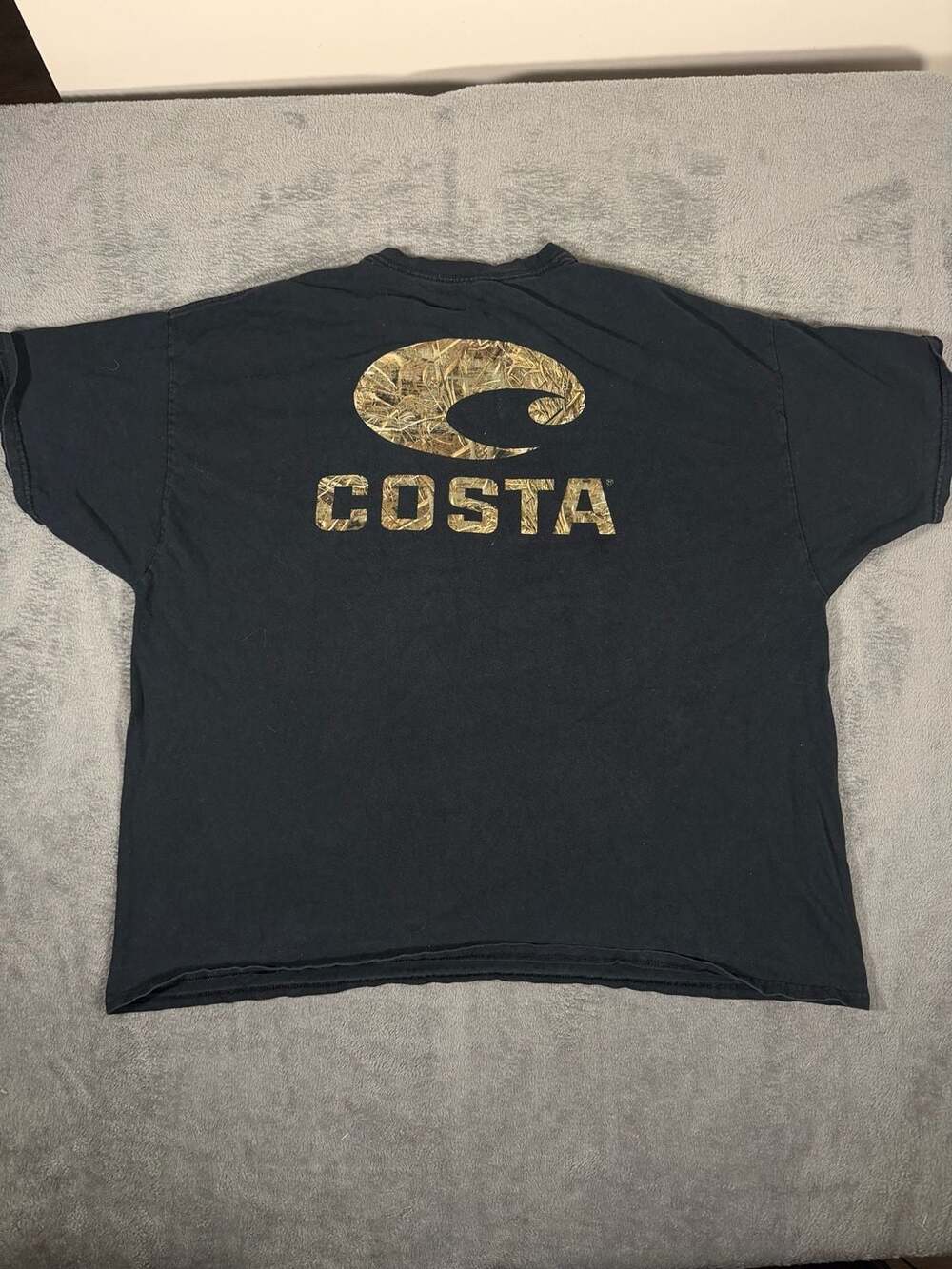 Costa T-Shirt Size 3X Black Mossy Oak Coastal